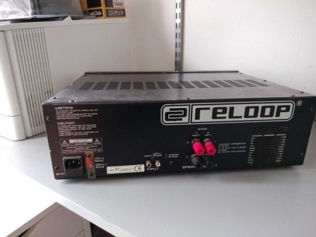 1135027-7 Power amplifier Reloop RA 100 pro