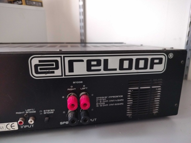 1135027-8 Power amplifier Reloop RA 100 pro