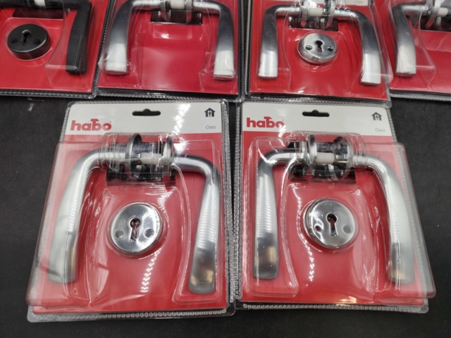 1239730-2 10 st Habo dörrhandtag - Frakt ingår
