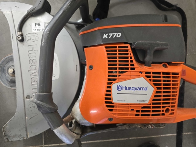 Husqvarna k770 engine hood - PS Auction - We value the future - Largest ...