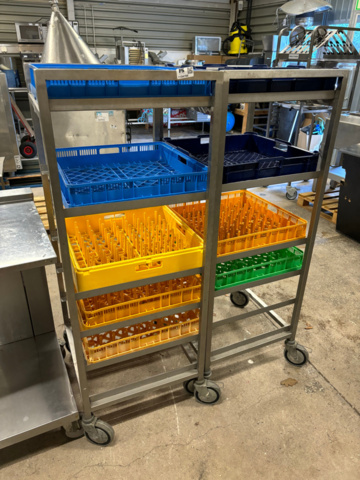 1134706-1 2 st Diskvagnar och 9 st diskbackar