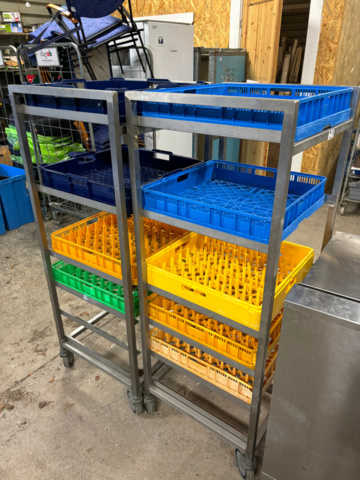 1134706-4 2 st Diskvagnar och 9 st diskbackar