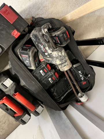 1214946-11 Collection of electric hand tools & accessories - Würth