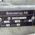 866497-7 Machine trailer - Brenderup MT3080TB