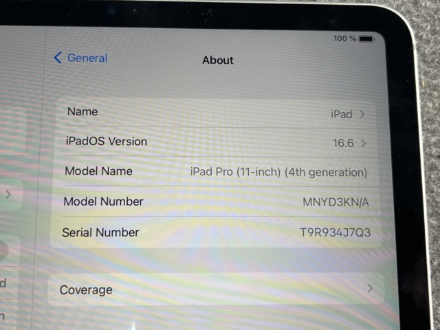 1239838-11 Apple iPad Pro 11-inch (4th generation)