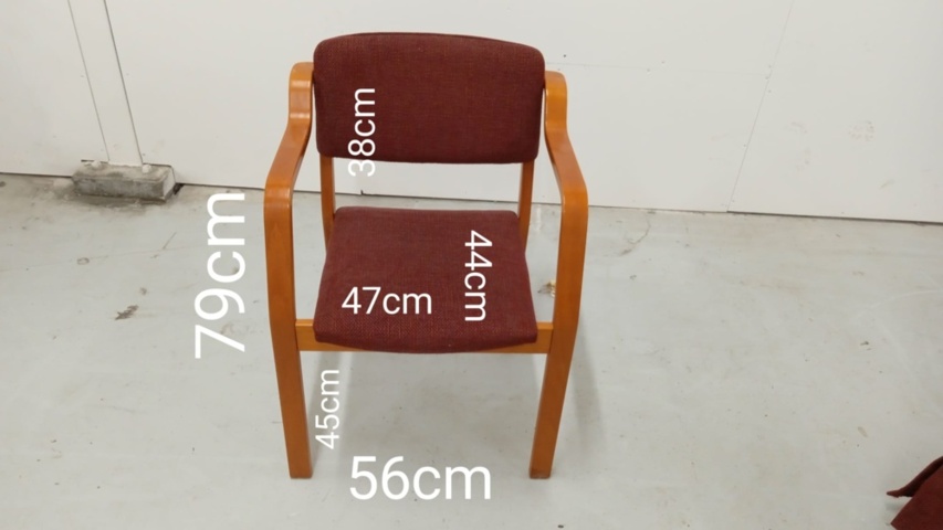 1068954-2 2st Trästol