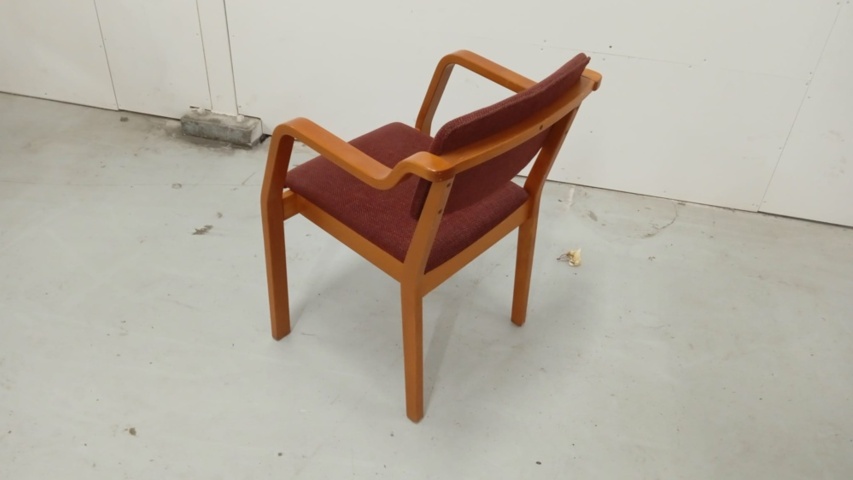 1068954-4 2st Trästol