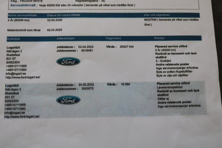 1236066-93 Ford Transit Custom 300 -2022