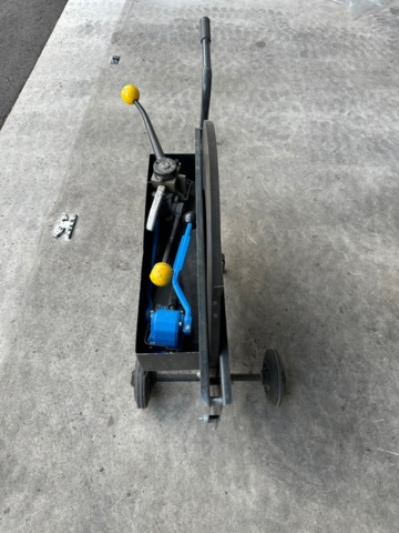 1242705-2 Sheet metal strip roll with off cutter