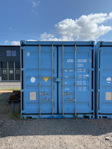1244076-1 1st Container 20 fot (Isolerad)