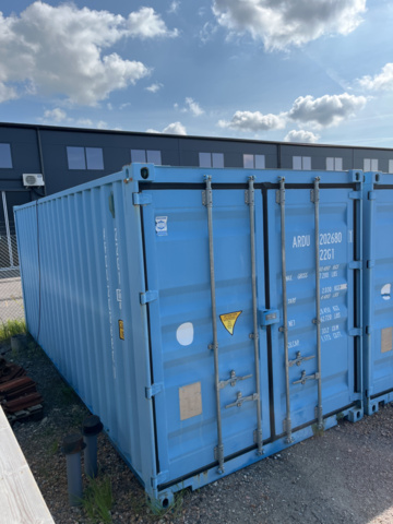 1244076-2 1st Container 20 fot (Isolerad)