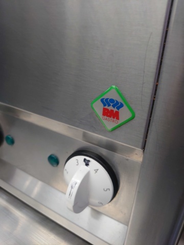 1242788-4 Professional stove with two plates RmGastro