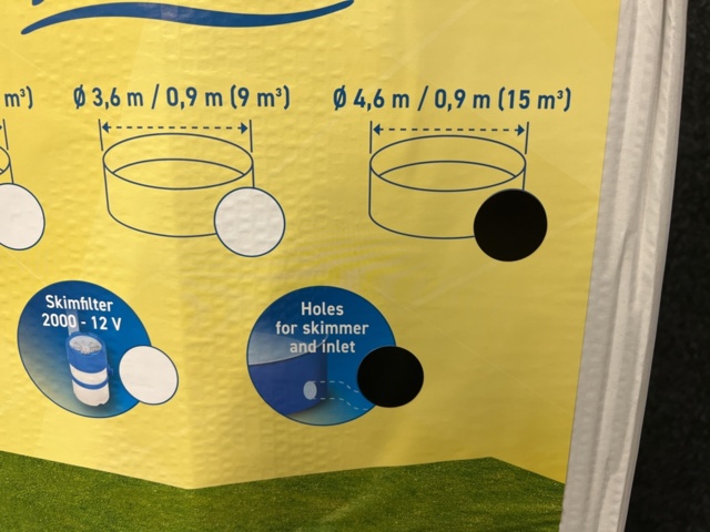 1244301-6 Pool Mountfield Azuro 4,6x0,9m Med stege