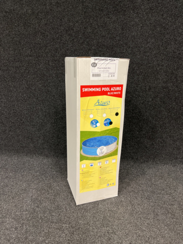 1244302-2 Pool Mountfield Azuro 4,6x0,9m Med stege