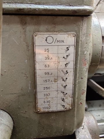 1241866-11 Support lathe Köping S8SA