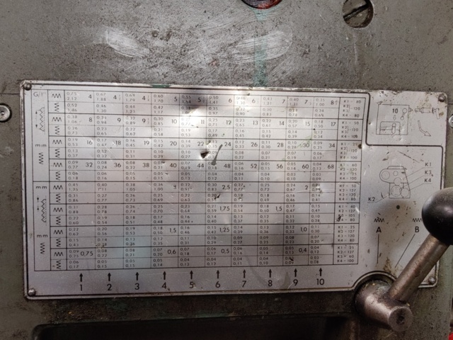 1241866-12 Support lathe Köping S8SA