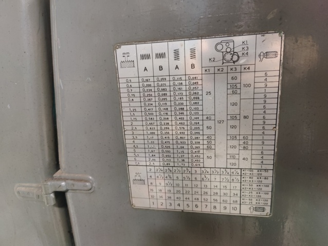 1241866-13 Support lathe Köping S8SA