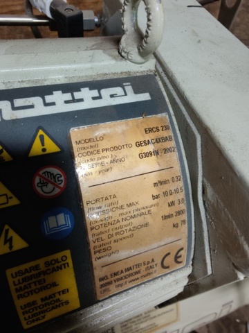 1241870-5 Compressor Mattei ERCS 230