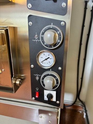 1227719-5 Double pizza oven on stand - GGM gastro