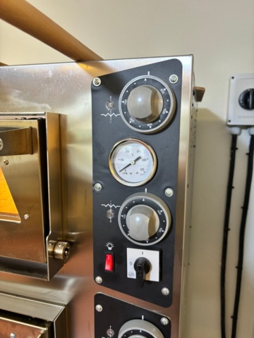 1227719-6 Double pizza oven on stand - GGM gastro