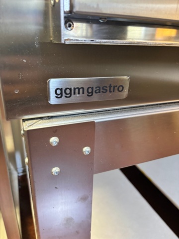 1227719-7 Double pizza oven on stand - GGM gastro