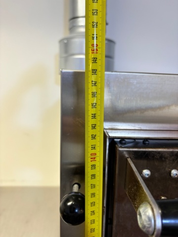 1227719-15 Double pizza oven on stand - GGM gastro