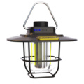 1246142-1 Campinglampa Retro 4500mAh Svart - Fri frakt