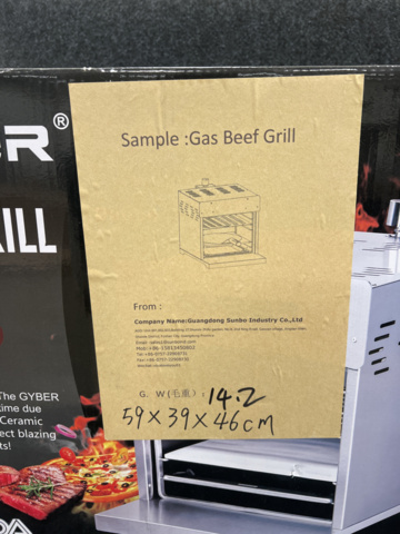 1236504-6 Gyber Steak grill Dutton