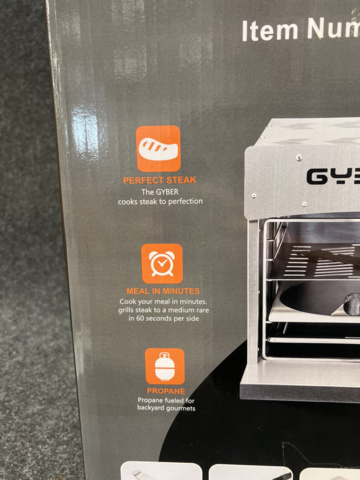 1236504-8 Gyber Steak grill Dutton