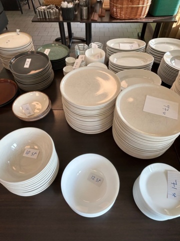 1068893-9 Various plates, incl. Bitz