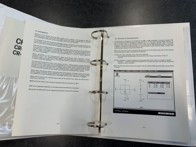 1246387-4 Instrument for color measurement - Konica Minolta Chroma Meter