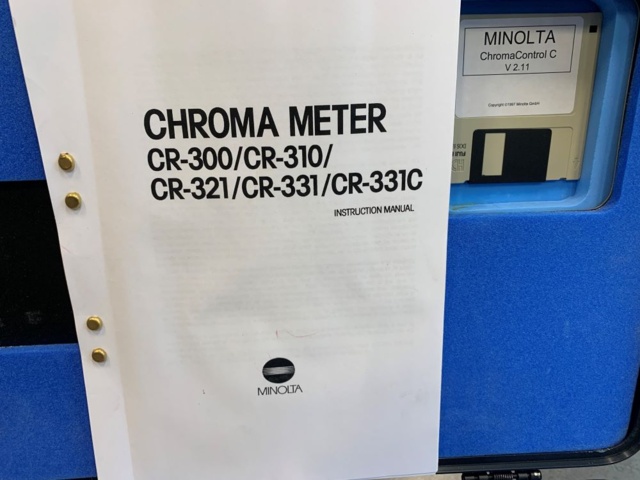 1246387-3 Instrument for color measurement - Konica Minolta Chroma Meter
