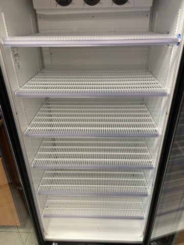 1224367-2 Double door drinks fridge 89 x 72cm, height 200cm