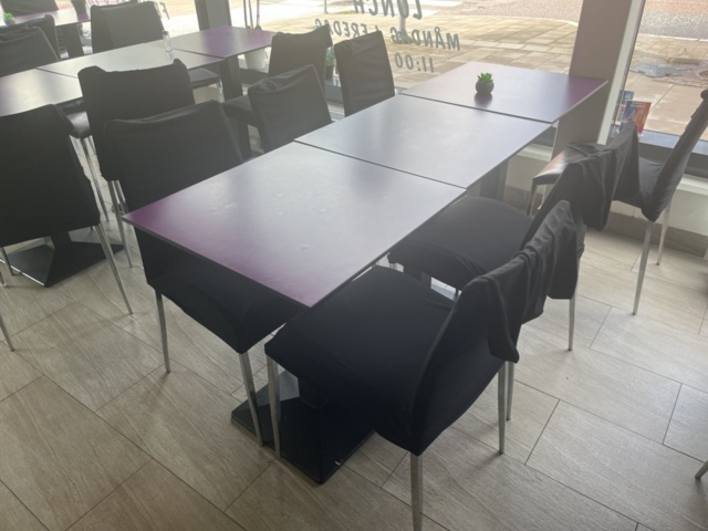 1191703-4 Restaurant furniture - tables and chairs