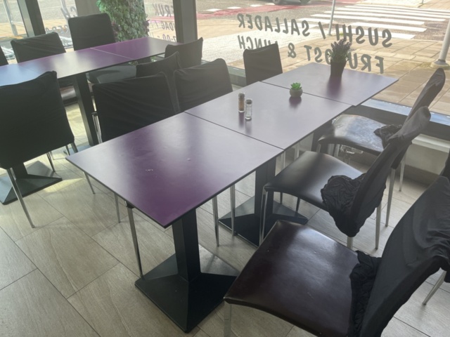 1191703-7 Restaurant furniture - tables and chairs