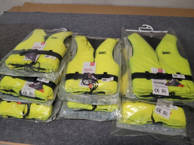 Classic Life Vests Different Sizes - PS Auction - We value the future ...