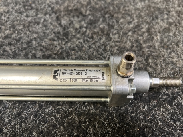 1242438-2 Pneumatic Cylinder Rexroth Mecman 167-02-0000-2