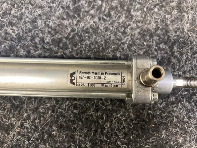 1242438-3 Pneumatic Cylinder Rexroth Mecman 167-02-0000-2