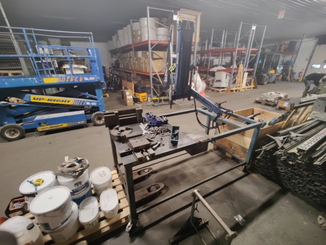 1246531-2 Gängarm/gängstation på vagn S&L Maskin