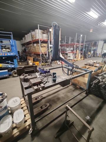 1246531-1 Gängarm/gängstation på vagn S&L Maskin