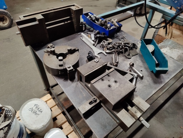 1246531-4 Gängarm/gängstation på vagn S&L Maskin