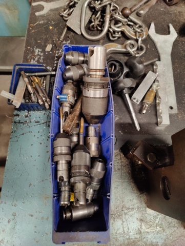 1246531-9 Gängarm/gängstation på vagn S&L Maskin