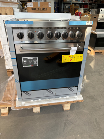 1137562-4 SMEG Gas stove Stainless steel 70cm B71GMX2