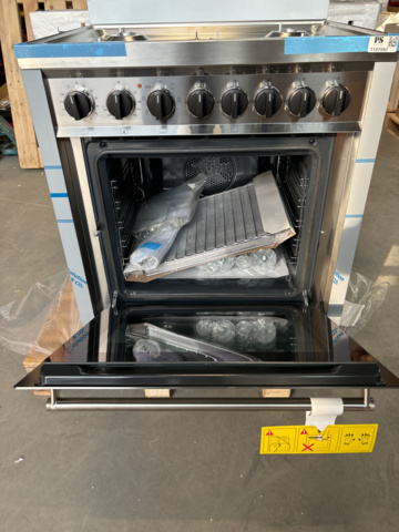 1137562-8 SMEG Gas stove Stainless steel 70cm B71GMX2