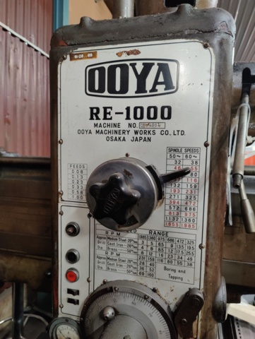 1246535-5 Radial drilling machine OOYA RE-1000