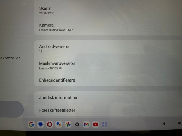 1248068-5 Surfplatta, Lenovo Tab M10 Plus 3rd gen