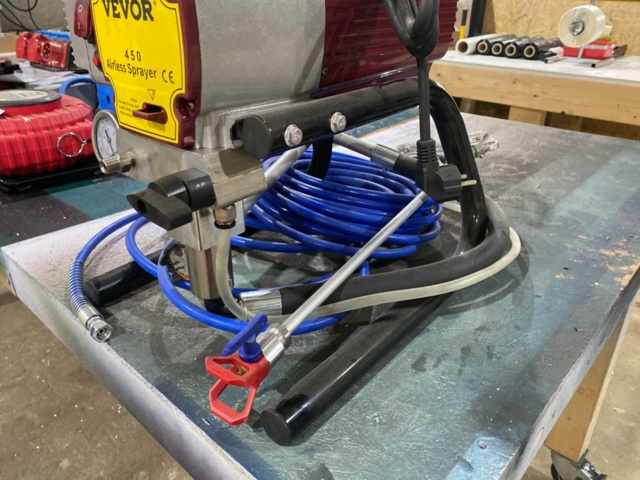 1226159-3 Paint sprayer Vevor 450