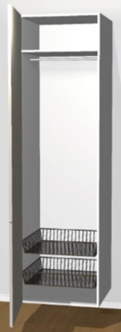 1248847-2 Wardrobes from Marbodal, new 2 pcs