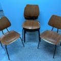 1215054-8 Stackable chairs x6