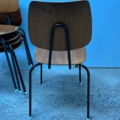 1215054-4 Stackable chairs x6